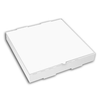 White 13" pizza box from a 10-pack by Home Pizza Maker.